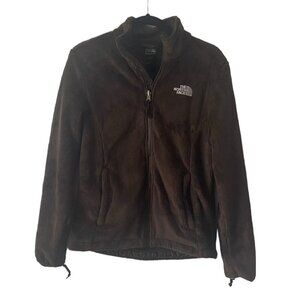 The North Face Osito Brown‎ Fleece Full Zip Jacket Coat